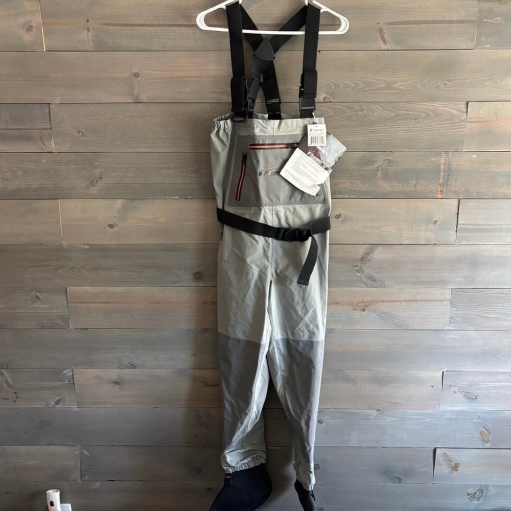 Kids' Gray Waterproof Waders